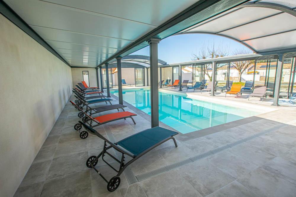 Le Matelot Maison Avec Piscine/Parking/Wifi/Plages 5Kms Les Mathes ภายนอก รูปภาพ